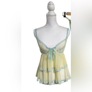 Y2K Victoria secret baby doll tank